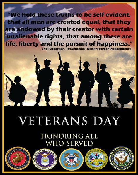 Are federal courts closed on veterans day