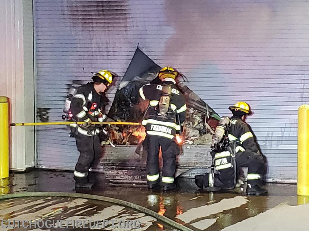 Structure Fire - Peconic recycling 6/2019
