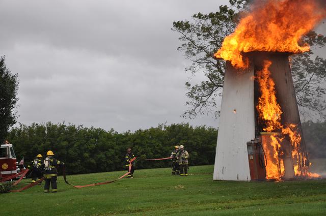 Structure fire - Oregon Rd. 8/2011