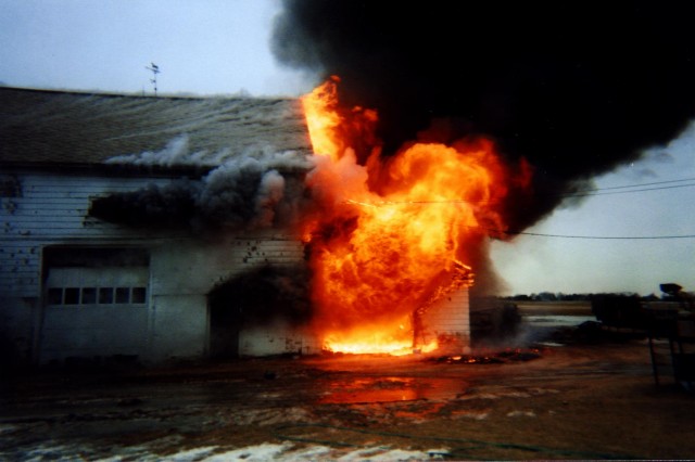 2/3/00 - Barn Fire - Zaneski Farm