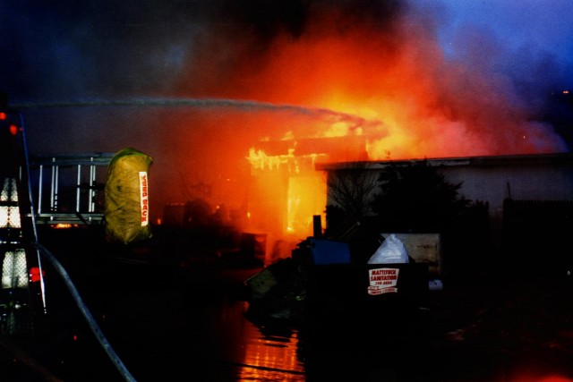 2/3/00 Barn Fire - Zaneski Farm