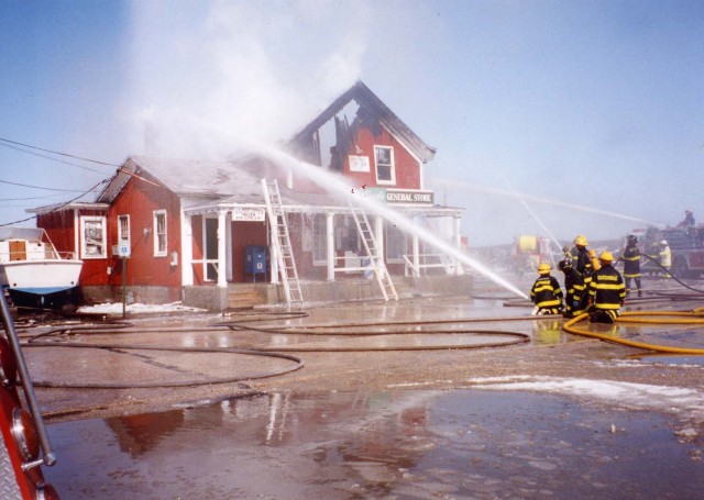 New Suffolk Post Office Fire 1993