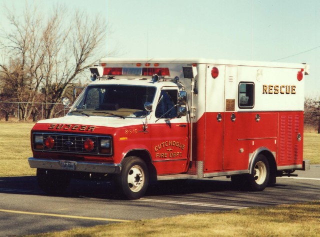 8515 - 1982 Ford Rescue Truck -Converted to be First ambulance in 1989 - Retired 1993
