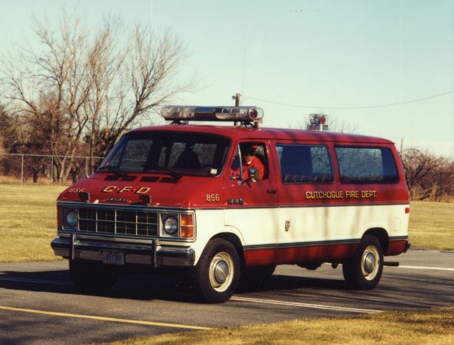 856 - First Fire Police Van 