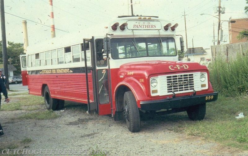 8-5-9 - Converted School Bus,  Retired 1996