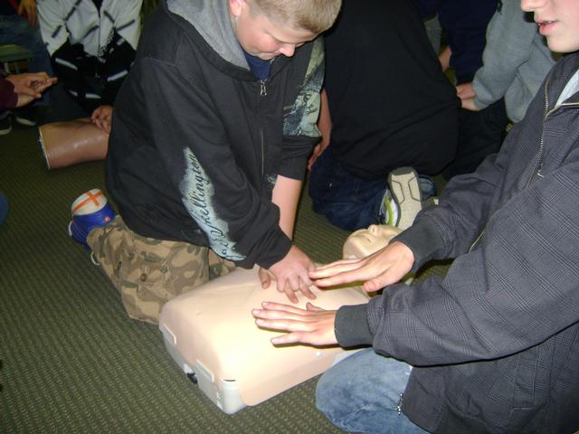 CPR training