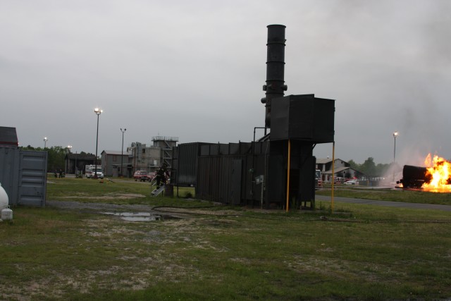 Suffolk Fire Academy Flashover Simulator