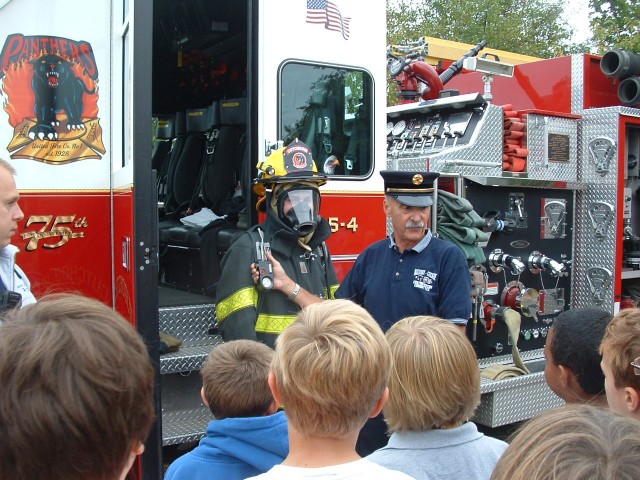 2007 Fire Prevention visit to the schools