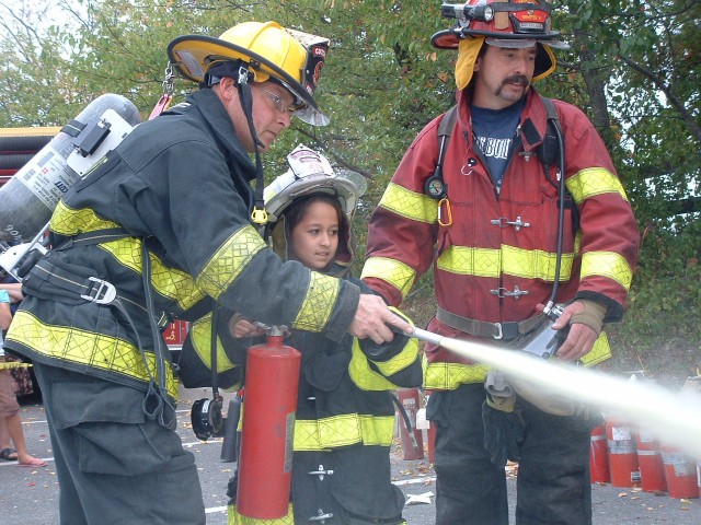 2007 Fire Prevention visit to the schools