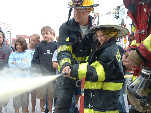 2007 Fire Prevention visit to the schools