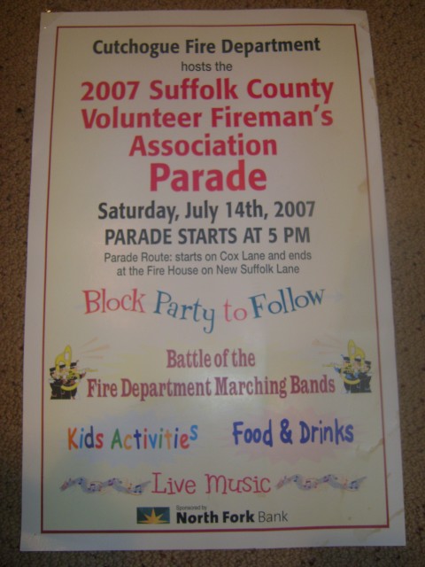 Suffolk County Parade Poster