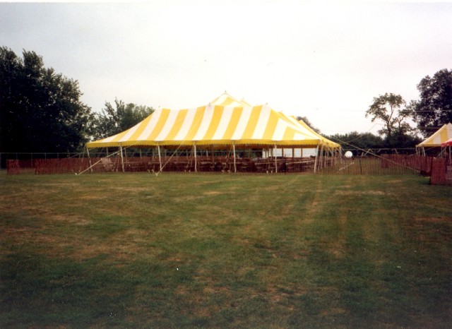 BBQ tent early 1980's