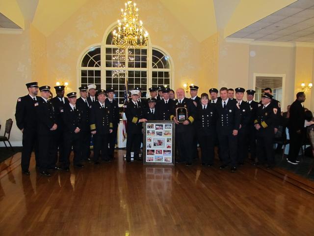 2011 - CFD panthers make special presentation to thier driver Joe Zuhoksi Jr. &quot;Thanks for the Ride&quot;